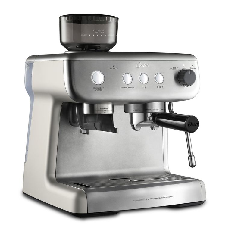 Cafetera para espresso Oster® Perfect Brew 15 bar molino integrado  BVSTEM7300 - Oster