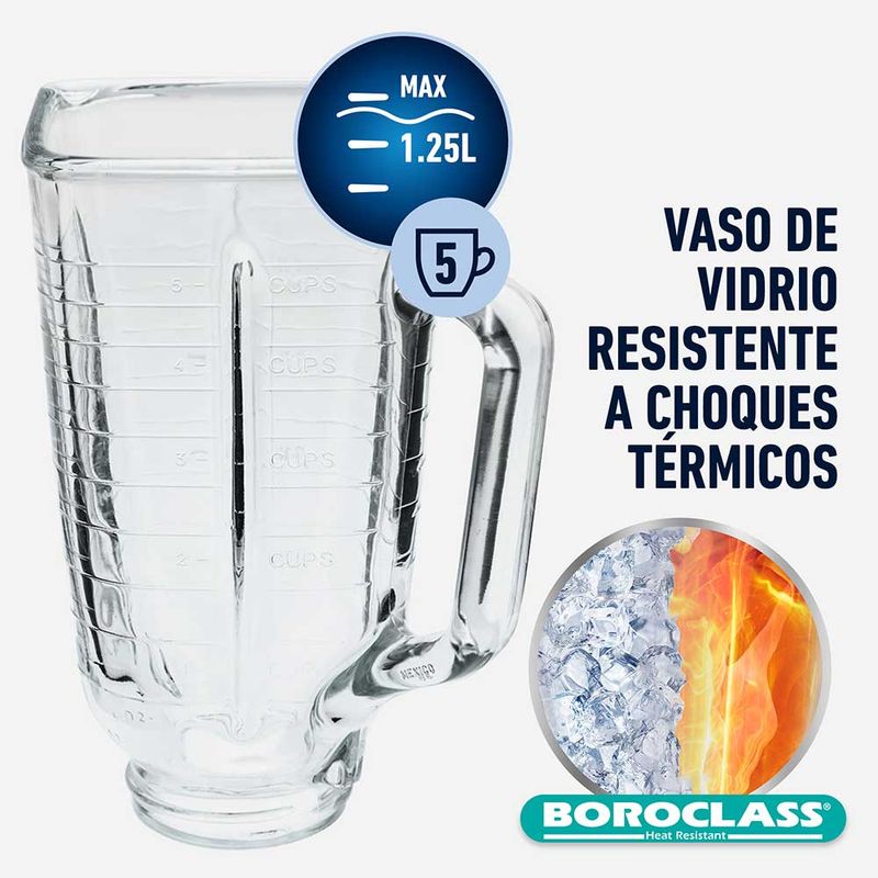 Vaso oster de online vidrio