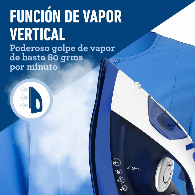 Plancha de vapor Oster® con suela antiadherente GCSTBS6003 - Oster