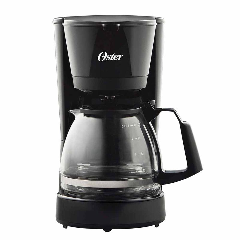 Cafetera programable Oster® de 12 tazas negra con auto apagado BVSTDCP12B