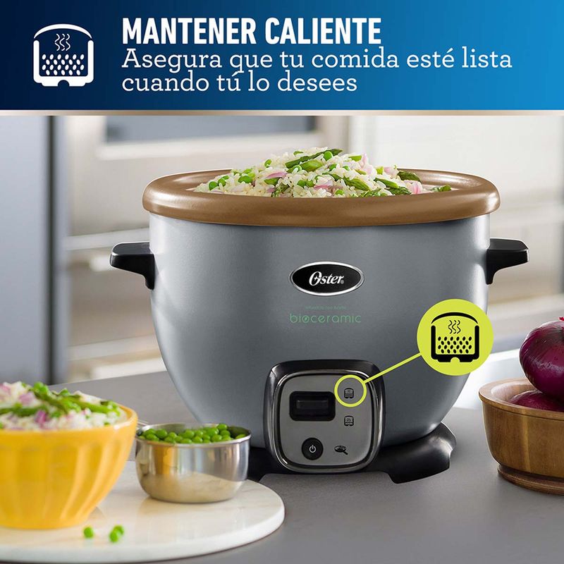 Arrocera multiusos Oster® 10 tazas con función sofrito CKSTRC8029S