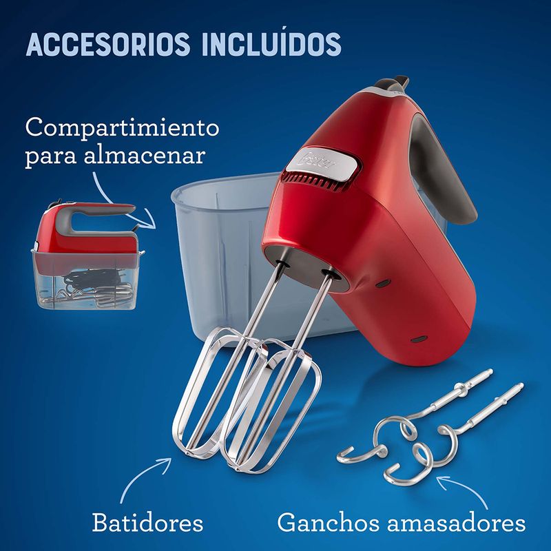 Licuadora de mano con accesorios hot sale