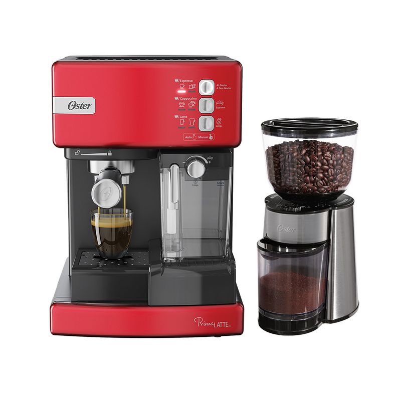 Cafetera latte Oster® con espumador BVSTDC02B - Productos y accesorios  originales Oster ®