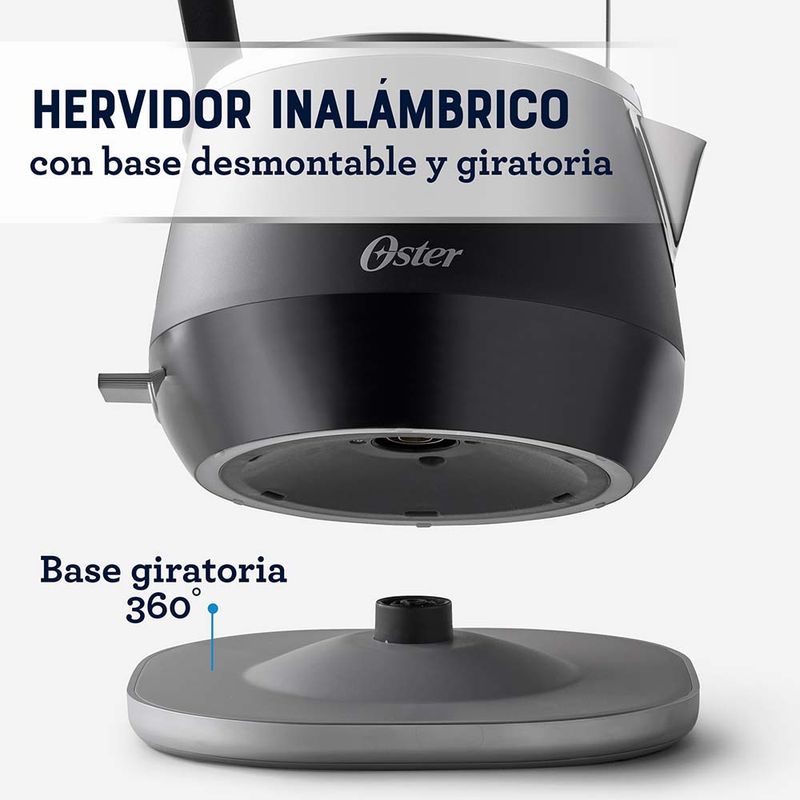 Hervidor Eléctrico Premium Con Capacidad De 1.5l Bvstkt4510b Color