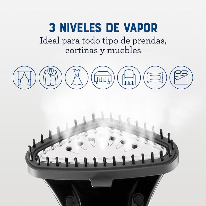 Vaporizador de prendas de mano plegable GCSTFS200 - Productos y accesorios  originales Oster ®