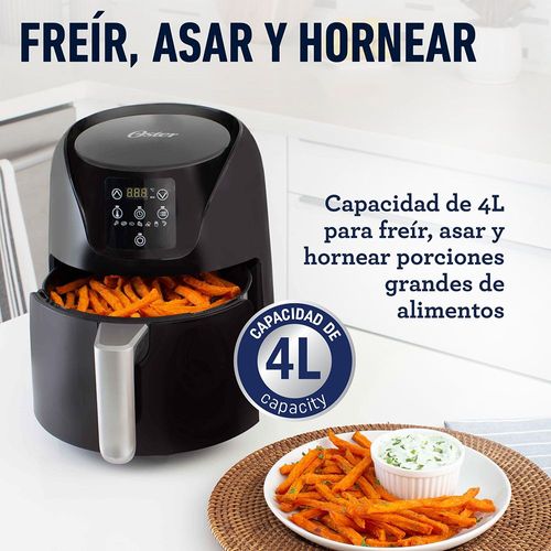 Kit Sellador al vacío FoodSaver® y Freidora de aire digital Oster® de 4 litros