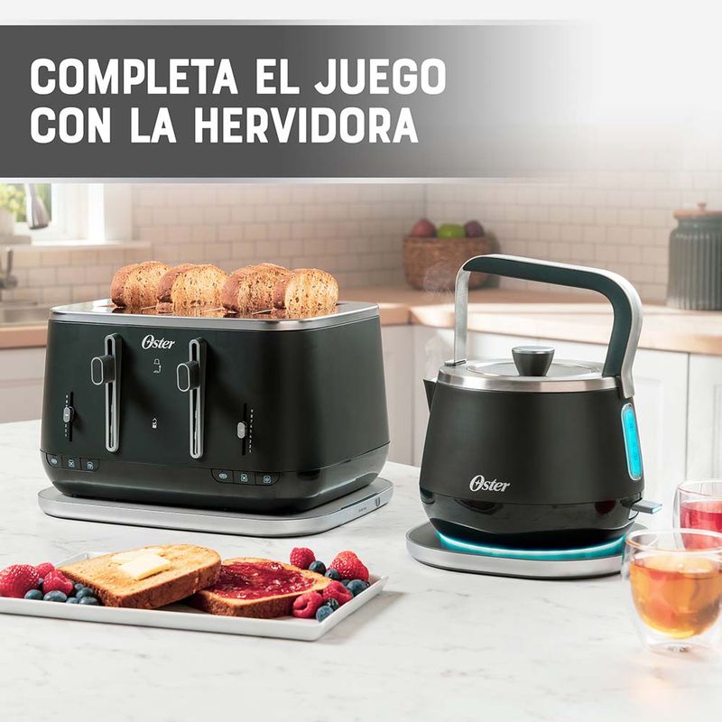 Tostadora premium para 4 rebanadas TSSTTA4540B - Productos y accesorios  originales Oster ®