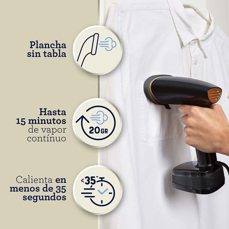 Vaporizador de prendas de mano plegable GCSTFS200 - Productos y