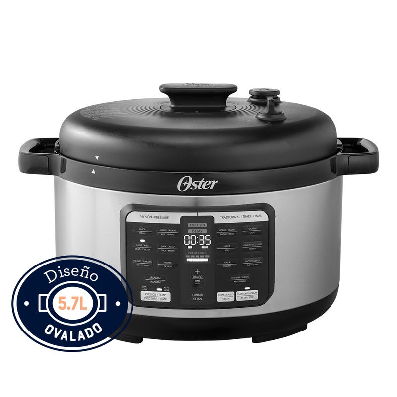 prestar Largo No autorizado Multi-olla rápida ovalada de 5.7L con 15 funciones CKSTPCECOV57 - Productos  y accesorios originales Oster ®