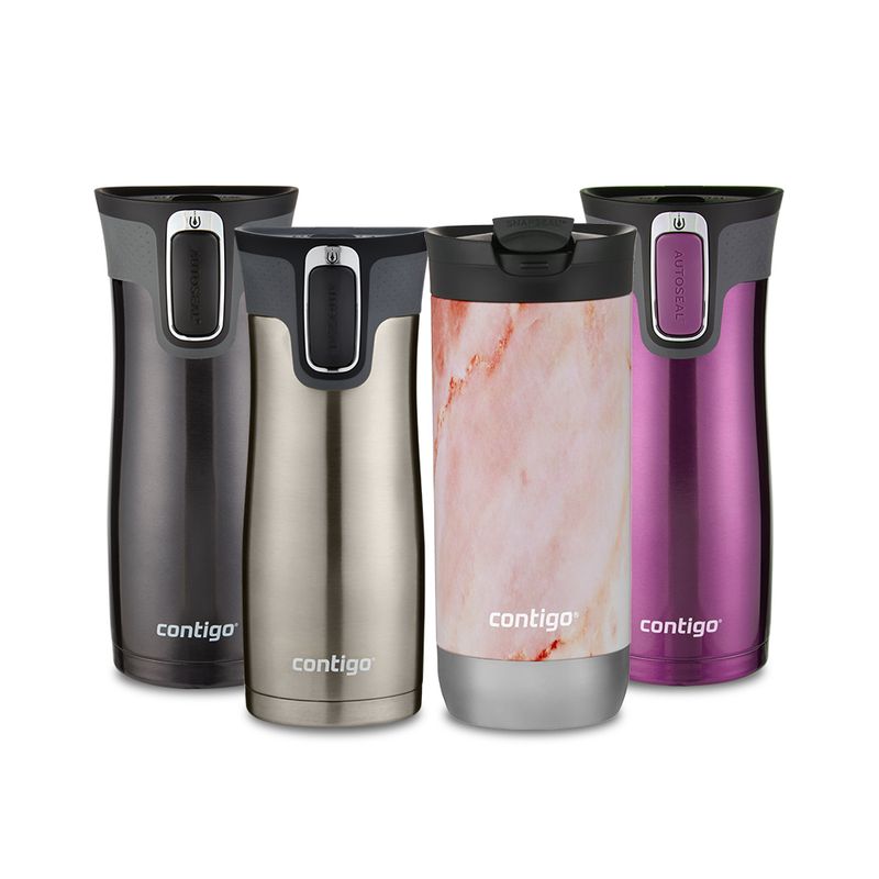 Kit Mug Contigo West Loop Black 473 ml, Botella Termal Contigo Matterhorn  Matte Black 591ML y Termo Contigo Black 1200ml - Productos y accesorios  originales Oster ®