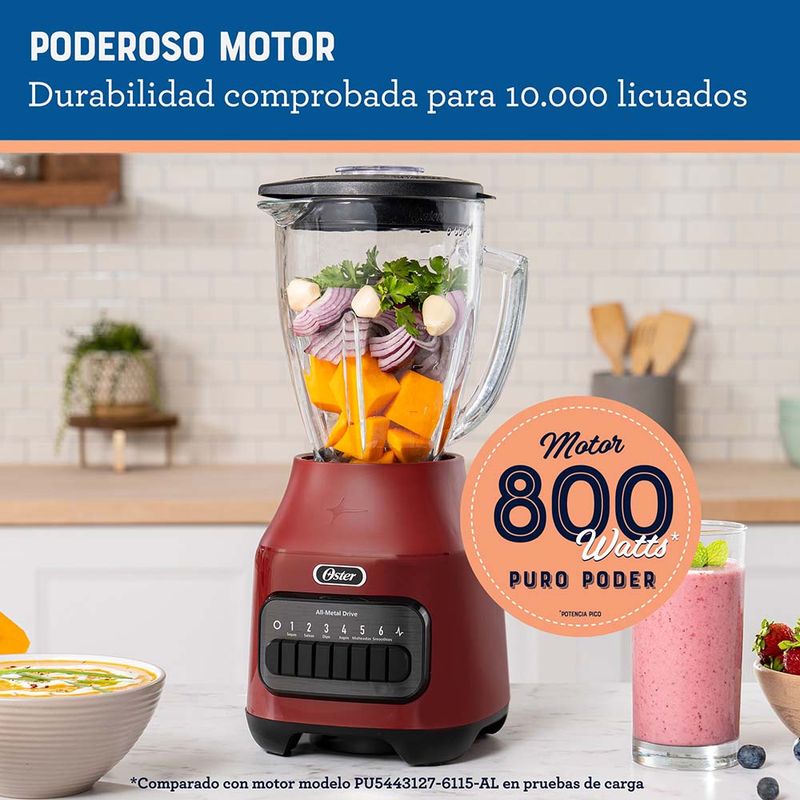 Licuadora oster vidrio sale