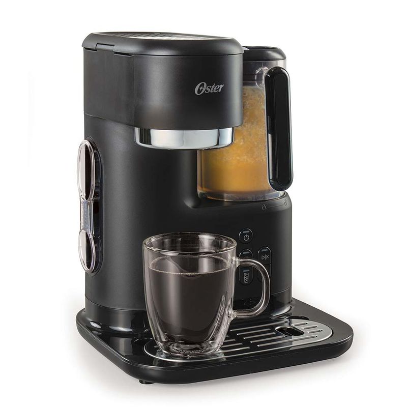 Cafetera Latte 4 en 1 Oster® con espumador BVSTDC02B - Oster