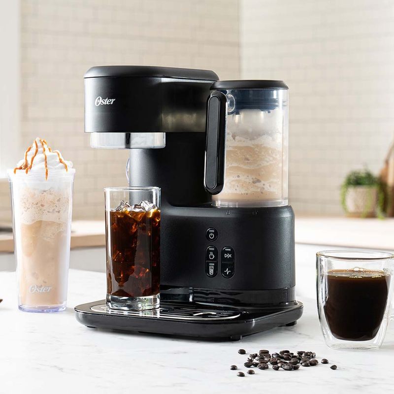 Cafetera frappé Oster®con licuadora BVSTDC03B - Productos y accesorios  originales Oster ®