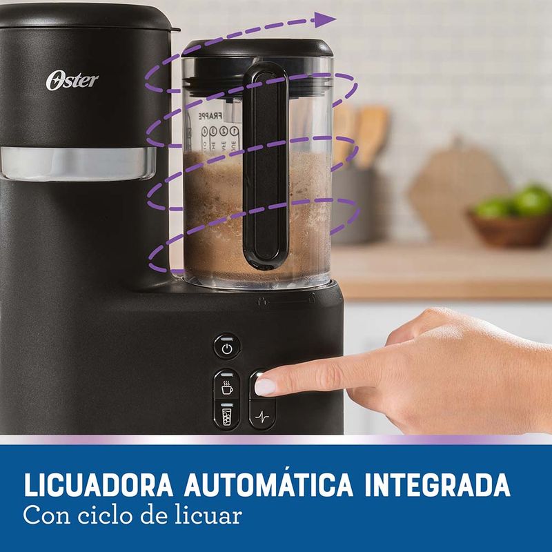 Cafetera frappé Oster®con licuadora BVSTDC03B - Productos y accesorios  originales Oster ®