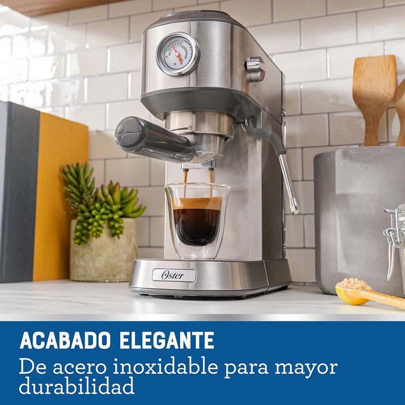 Cafetera De Espresso Oster Compacta Bvstem7200 Accesorios - OSTER CAFETERAS  - Megatone