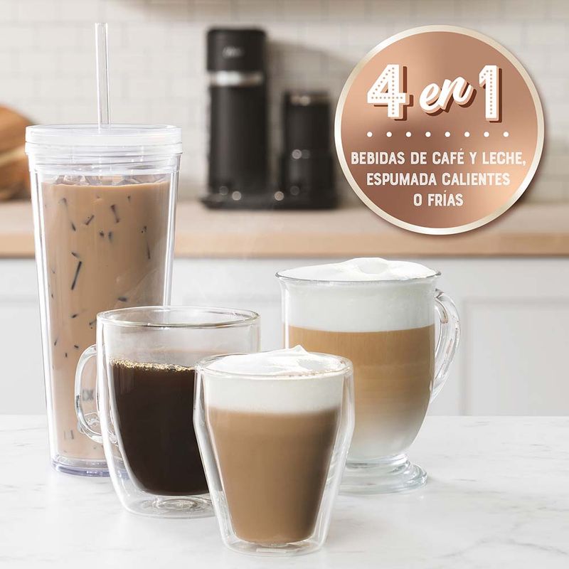 Cafetera latte Oster® con espumador BVSTDC02B - Productos y