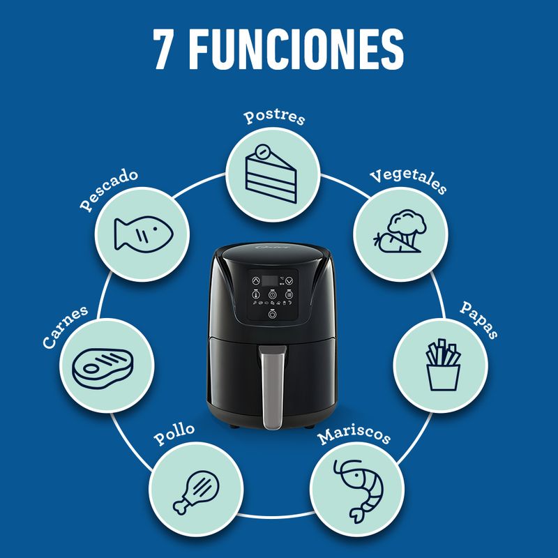 Freidora de Aire Digital 1.8 Lt CKSTAF18DDF – Kitchen Center