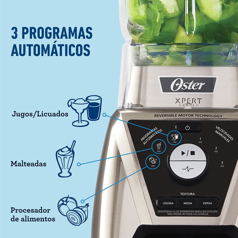 Freidora de aire Oster configuración digital, 10ltrs, panel