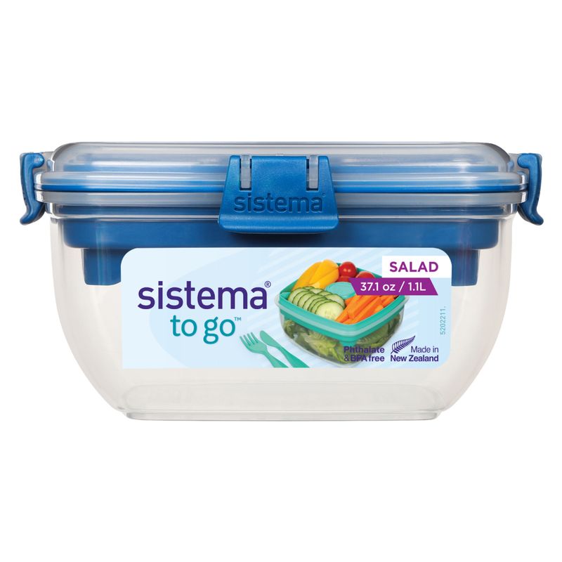 Sistema® To Go™ hermético ensalada 1.1 L, 4 unidades - Productos y  accesorios originales Oster ®