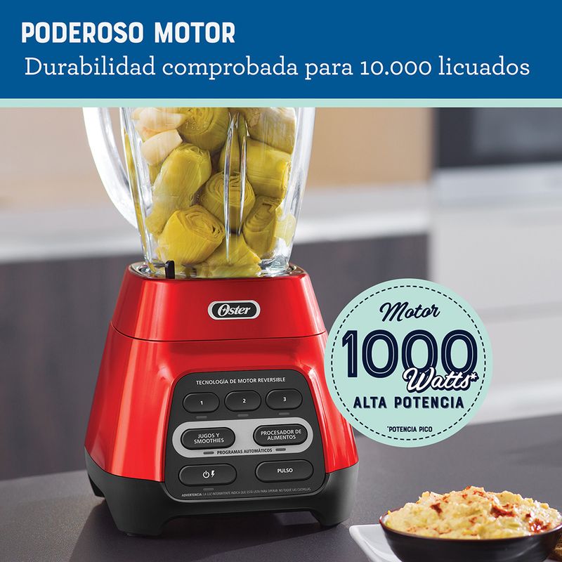 Licuadora discount oster blstpyg1210rbg