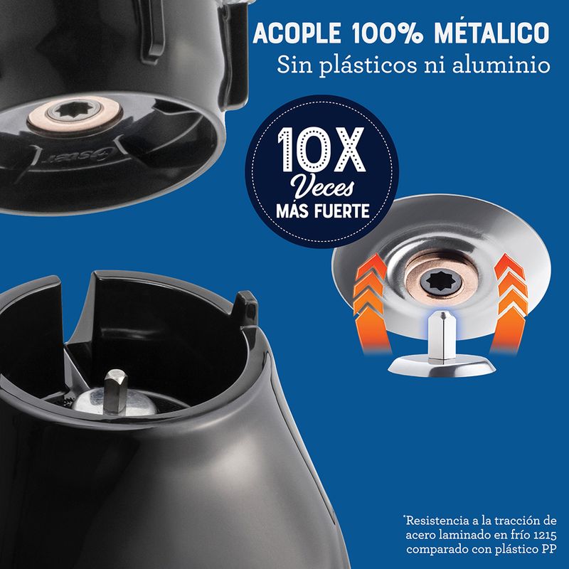 Licuadora Oster 2 velocidades mas pulso y vaso de vidrio BLSTKAGBPB Oster Chile
