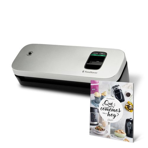 Sellador al vacío Compacto FoodSaver® VS1190X01 + Revista de receta de regalo