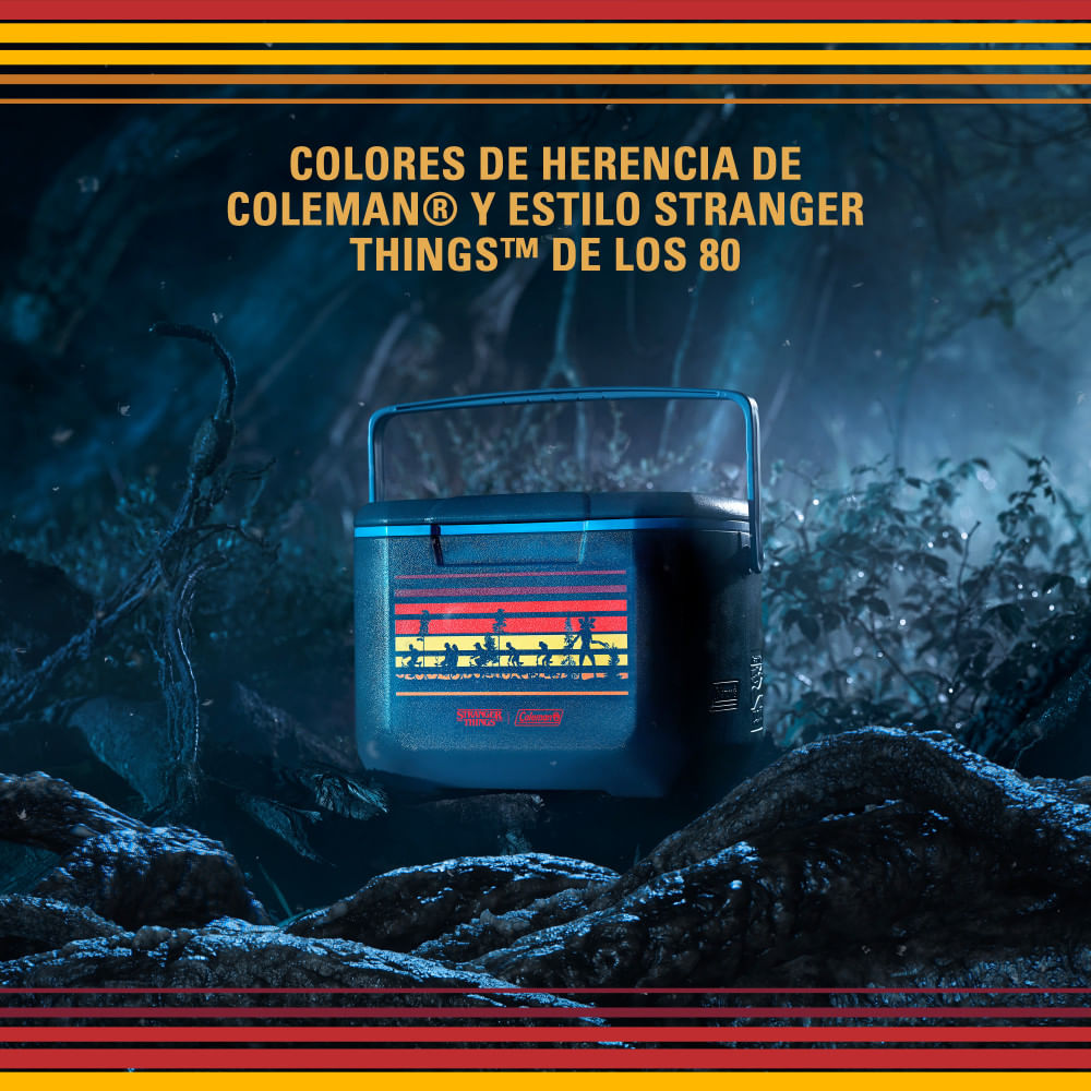Cooler Coleman® Stranger Things™ Chiller 16QT/15LTS - Coleman Chile