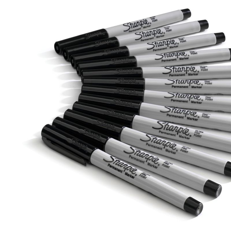 Marcador permanente Sharpie punta ultra fina negro